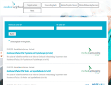 Tablet Screenshot of medicaltopjobs.de
